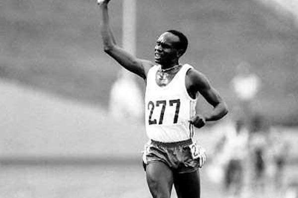 File image of legendary athlete Henry Rono.